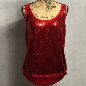 plus size red dressy tops